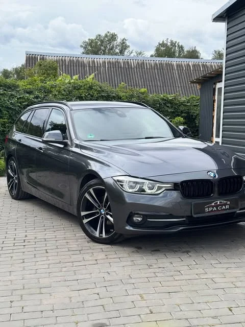 Серый BMW после работ SPA Car у студии